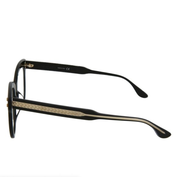Bottega Veneta Women's Black Cat Eye Glasses! - Picture 3 of 4